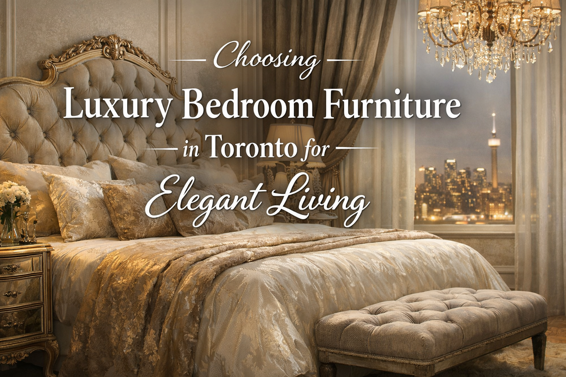 Choosing Luxury Bedroom Furniture in Toronto for Elegant Living