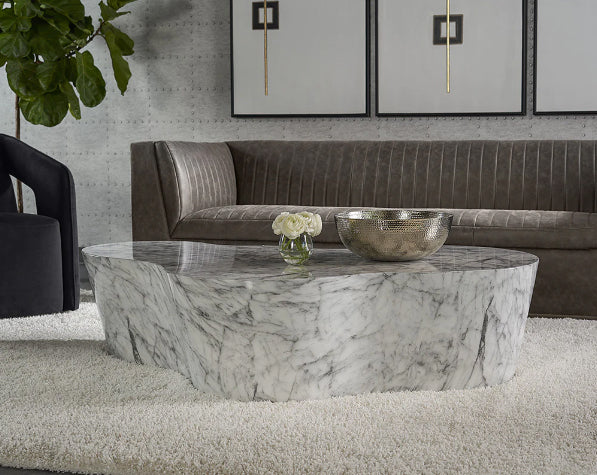 SP - AVA MARBLE COFFEE TABLE