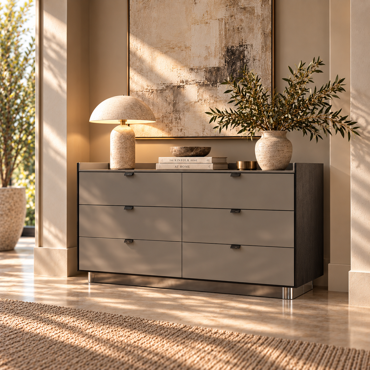 MB-SALAZAR SIDEBOARD SMOKE GREY