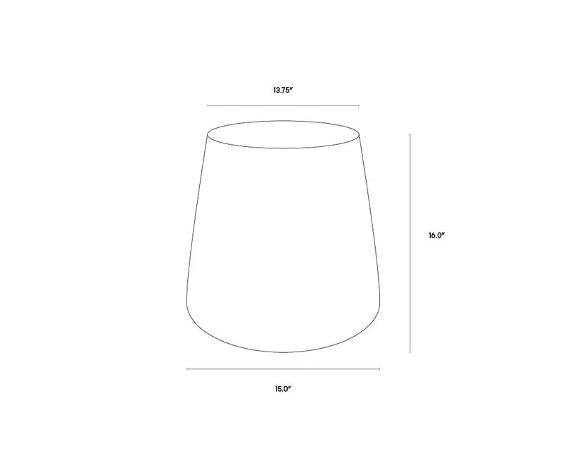 SP - ARIES MARBLE SIDE TABLE