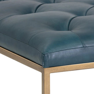 SP-ENDALL OTTOMAN - ANTIQUE BRASS