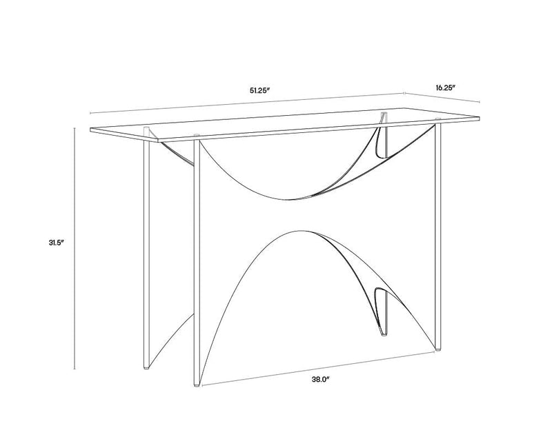 SP - LONDON CONSOLE TABLE