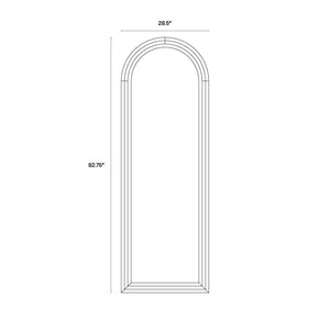 SP - OAKVILL FLOOR MIRROR