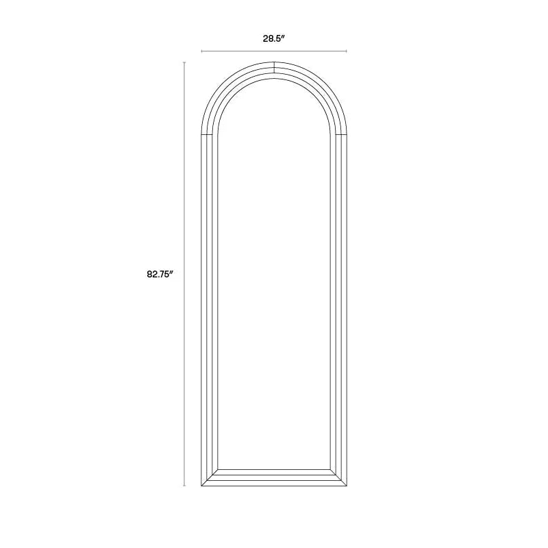SP - OAKVILL FLOOR MIRROR