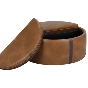 SP-BORELLI WHEELED SORAGE OTTOMAN