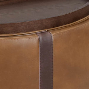 SP-BORELLI WHEELED SORAGE OTTOMAN