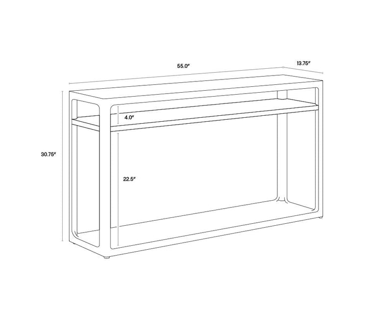 SP- DONCASTER CONSOLE TABLE