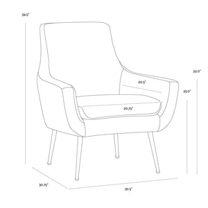SP-ALETTA LOUNGE CHAIR