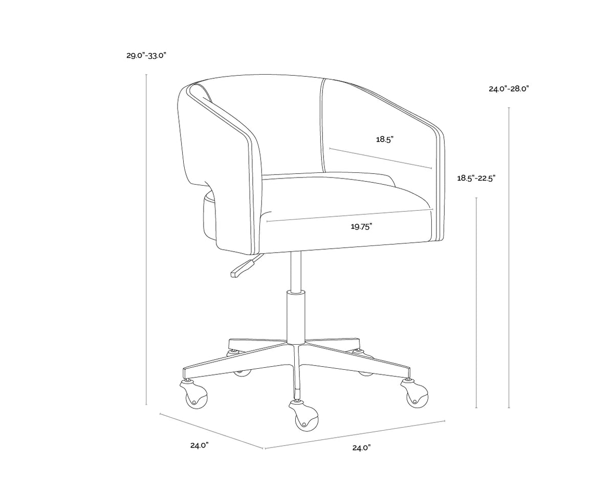 SP -  CLAREN OFFICE CHAIR