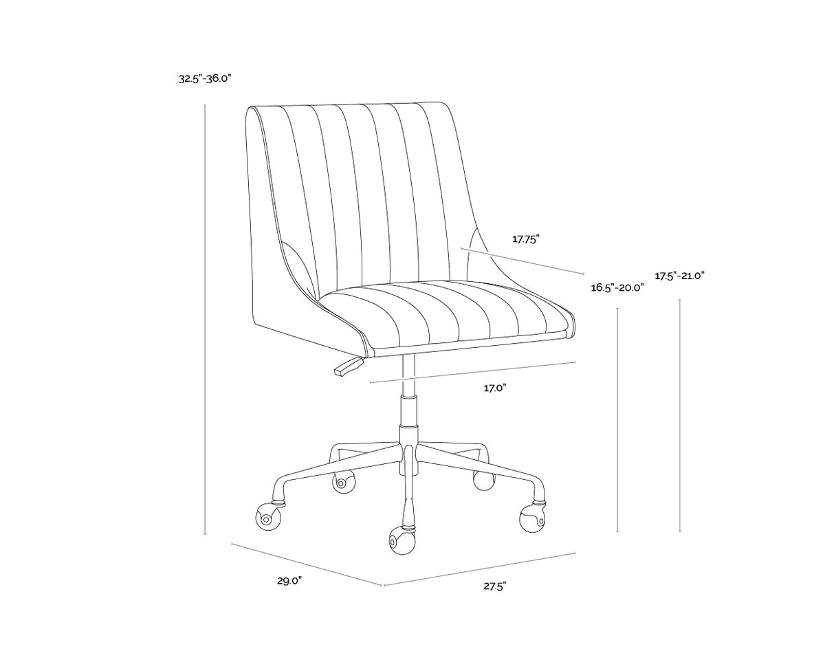SP -  HALDEN OFFICE CHAIR