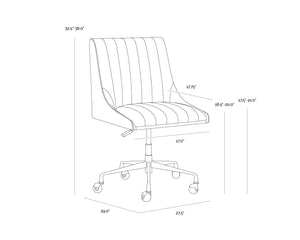 SP -  HALDEN OFFICE CHAIR