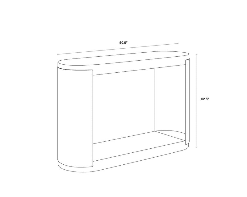 SP- CAVETTE CONSOLE TABLE