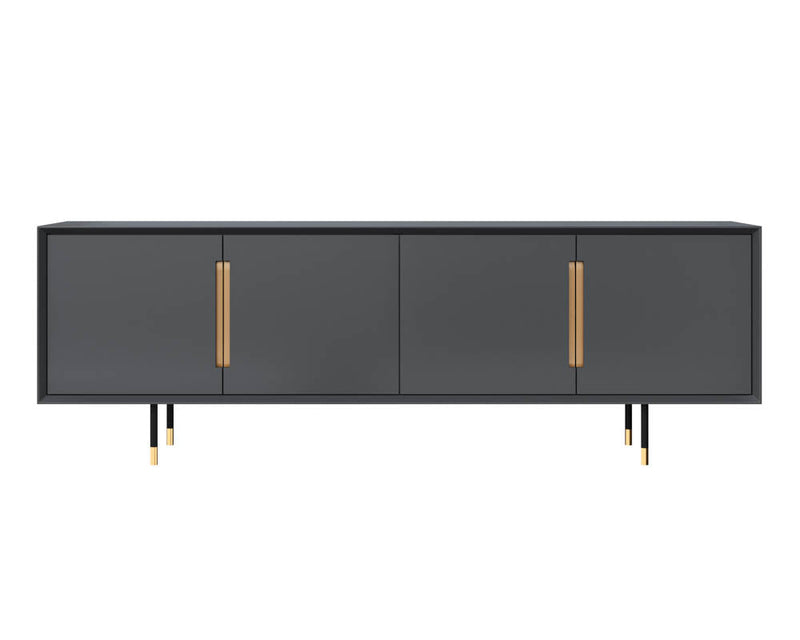 SP- DANBURY MEDIA CONSOLE AND CABINET