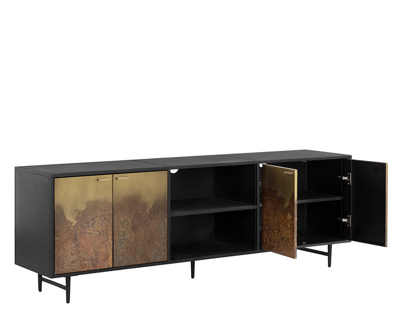 SP- AUBURN MEDIA CONSOLE AND CABINET