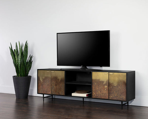 SP- AUBURN MEDIA CONSOLE AND CABINET