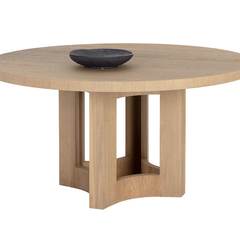 SP-ELMA DINING TABLE - NATURAL- 60