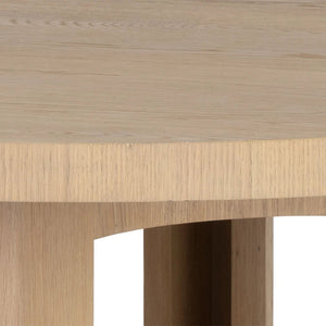 SP-ELMA DINING TABLE - NATURAL- 60