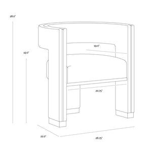 SP-ADAMINA DINING ARMCHAIR