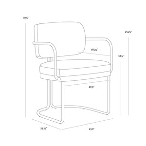 SP-JALEN DINING ARMCHAIR