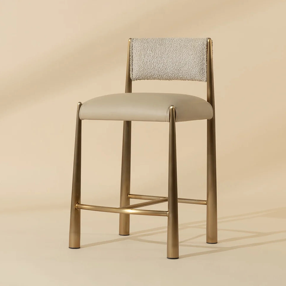 SP-BAYARD COUNTER STOOL - ANTIQUE BRASS