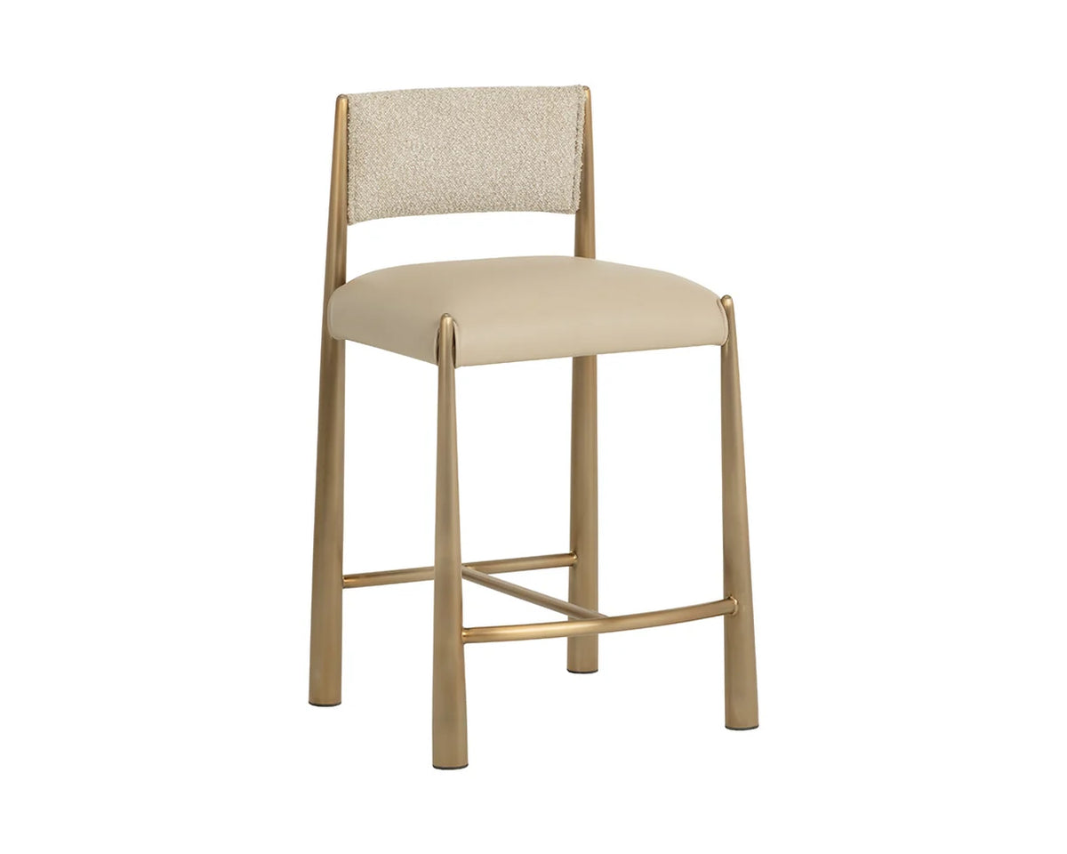 SP-BAYARD COUNTER STOOL - ANTIQUE BRASS
