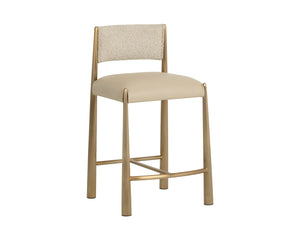 SP-BAYARD COUNTER STOOL - ANTIQUE BRASS