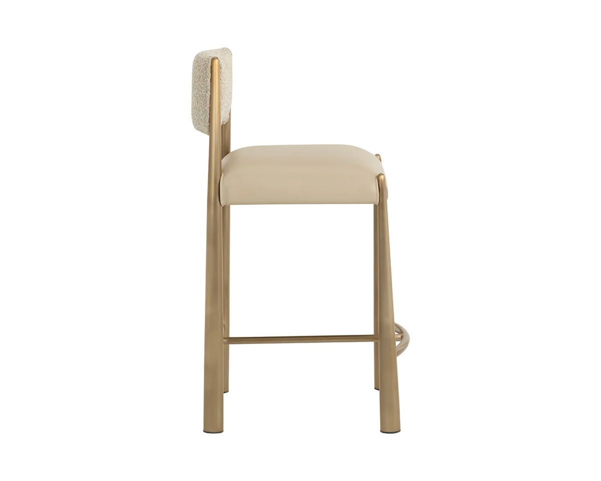 SP-BAYARD COUNTER STOOL - ANTIQUE BRASS