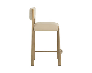 SP-BAYARD COUNTER STOOL - ANTIQUE BRASS