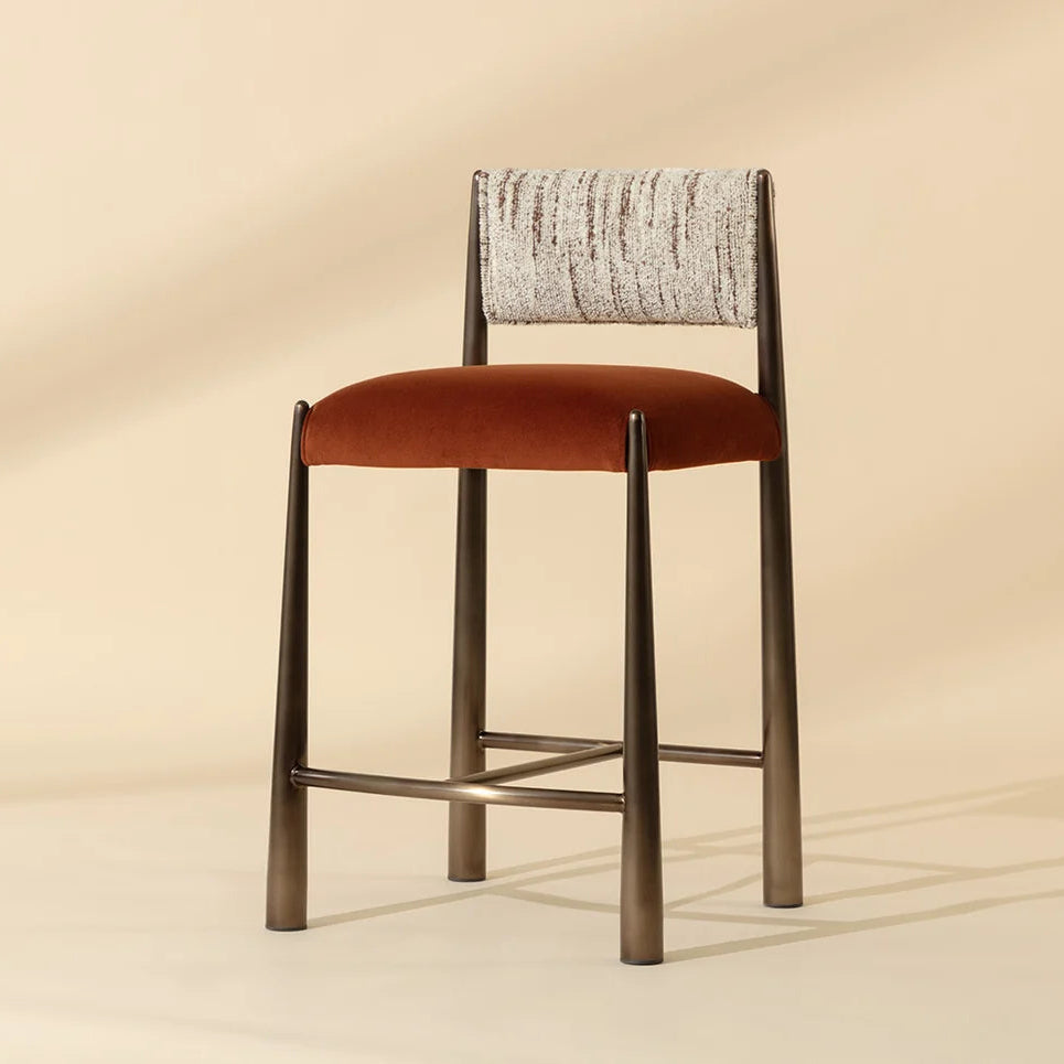 SP-BAYARD COUNTER STOOL - DARK BRONZE