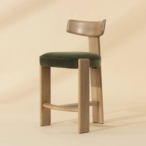 SP-HORTON COUNTER STOOL - RUSTIC OAK
