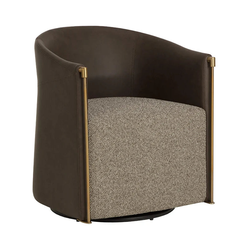 SP - LEONTINE SWIVEL LOUNGE CHAIR