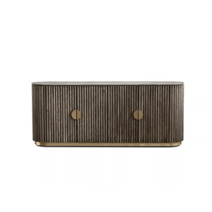 MB-KOII SIDEBOARD IN SILVER GREY TRAVERTINE
