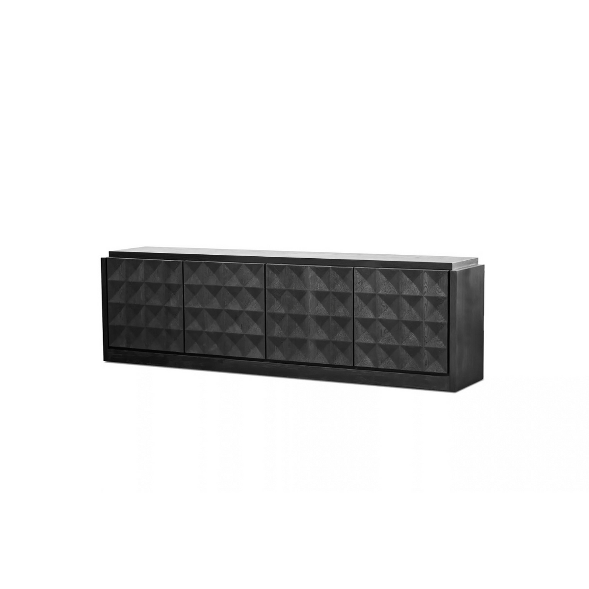 MB-MOSS SIDEBOARD WIDE IN MATTE BLACK OAK