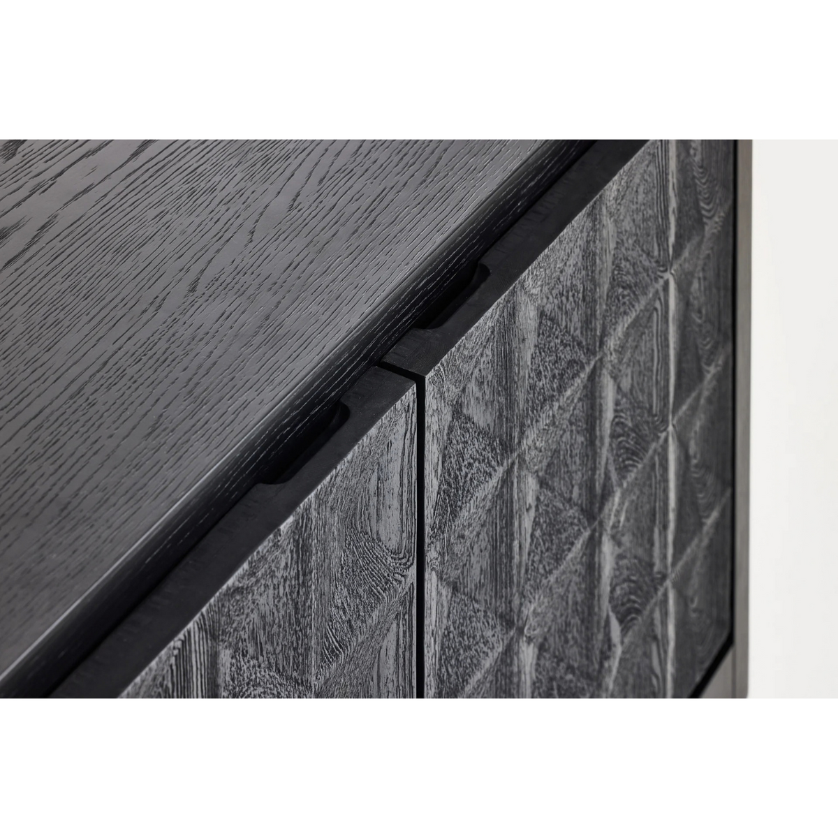 MB-MOSS SIDEBOARD WIDE IN MATTE BLACK OAK