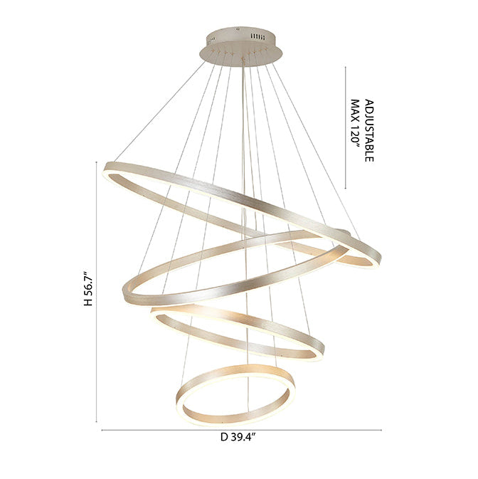 BT - OC39C39N LED CHANDELIER