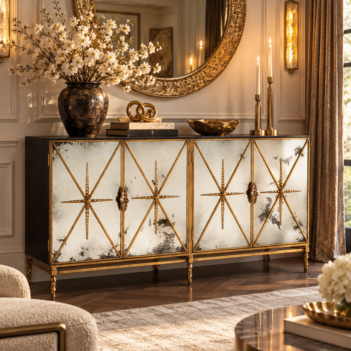 JR-RIO FOUR-DOOR DRESSER