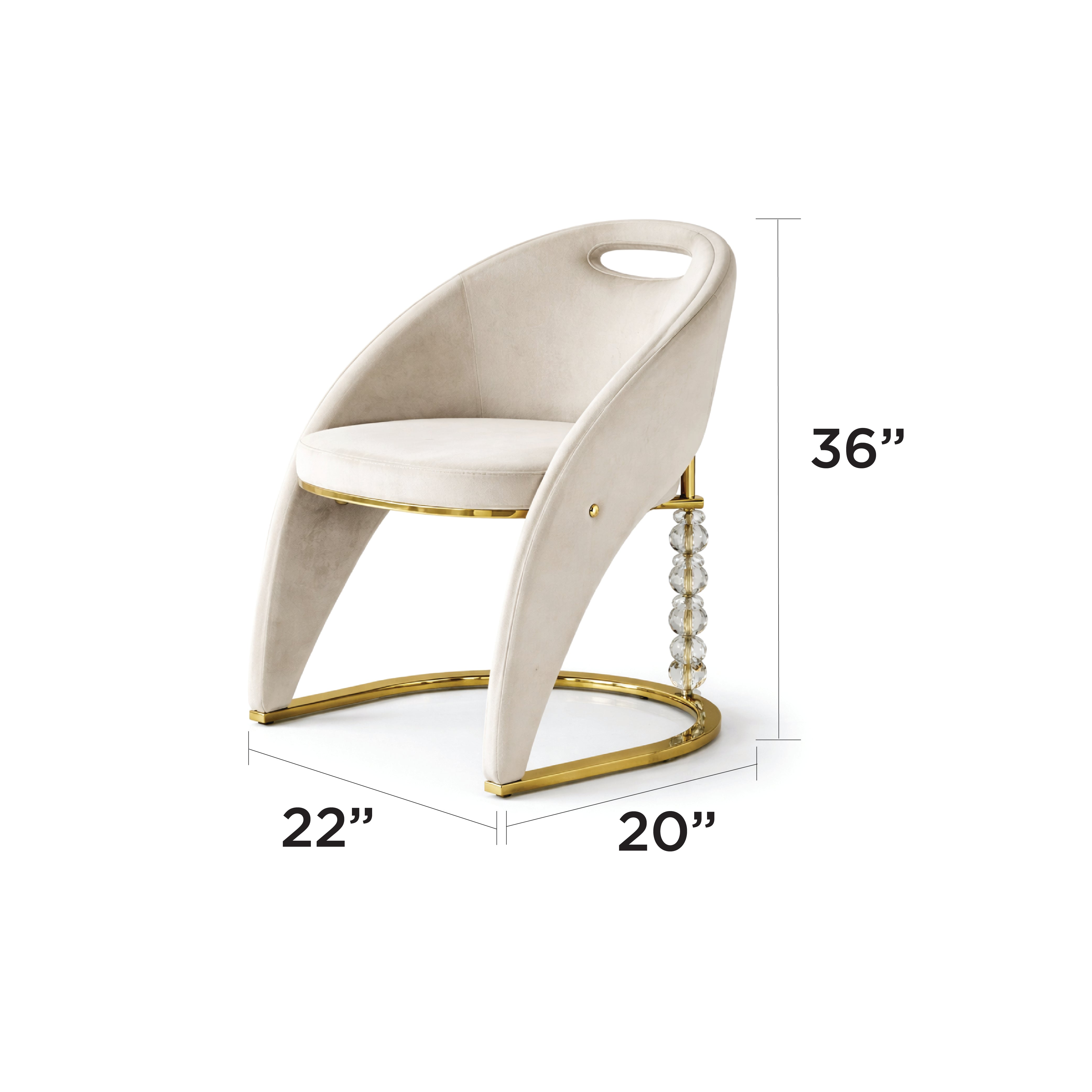 MX - EVERLY DINING CHAIR
