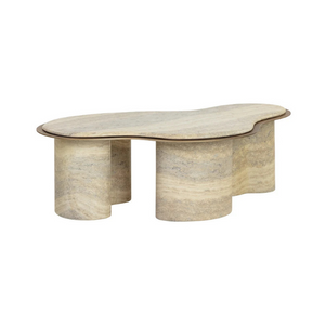 SP-ISOLA COFFEE TABLE - TRAVERTINE LOOK
