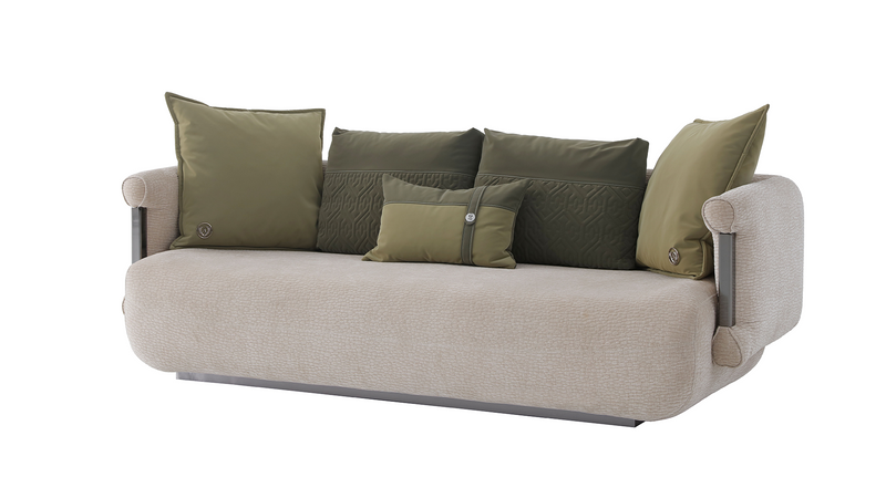 AJ - EMERALD THREE-SEATER SOFA
