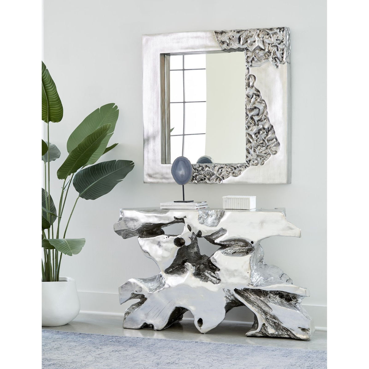 PC - SQUARE MERCURY MIRROR