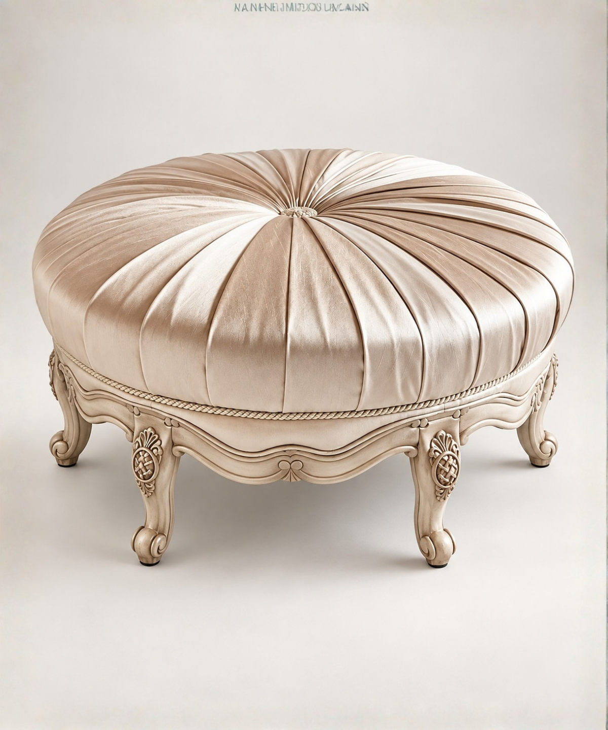MA - LAVELLE ROUND OTTOMAN