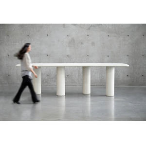 MB-ELEPHANT DINING TABLE IN INORY TUSK
