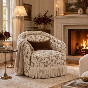 TV-PAMELA TASSELEDLOUNGE ACCENT CHAIR
