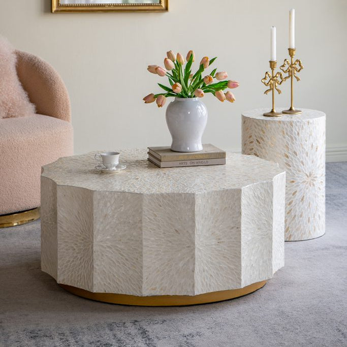 AB - CAPIZ COFFEE TABLE