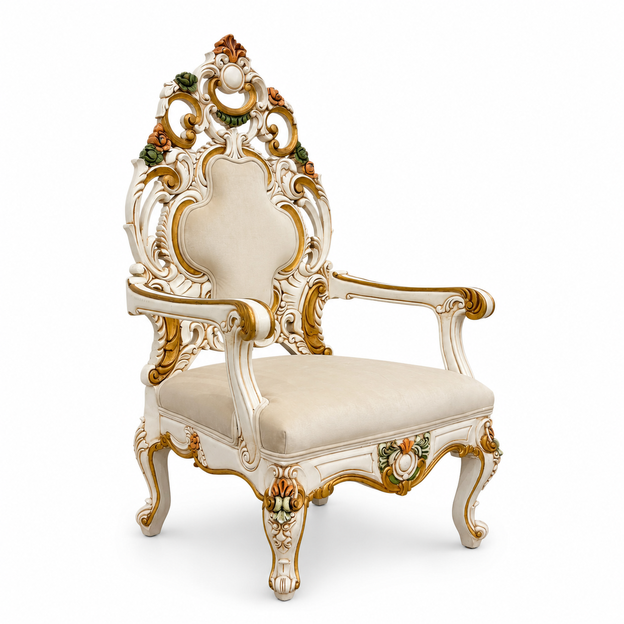 CR - THRONE ACCENT CHAIR