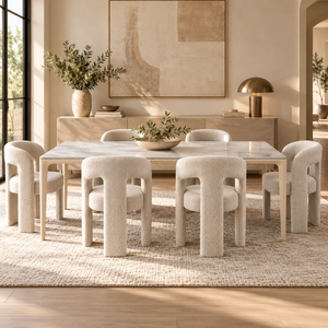 MB-CYMAN INDOOR & OUTDOOR DINING TABLE IN 86