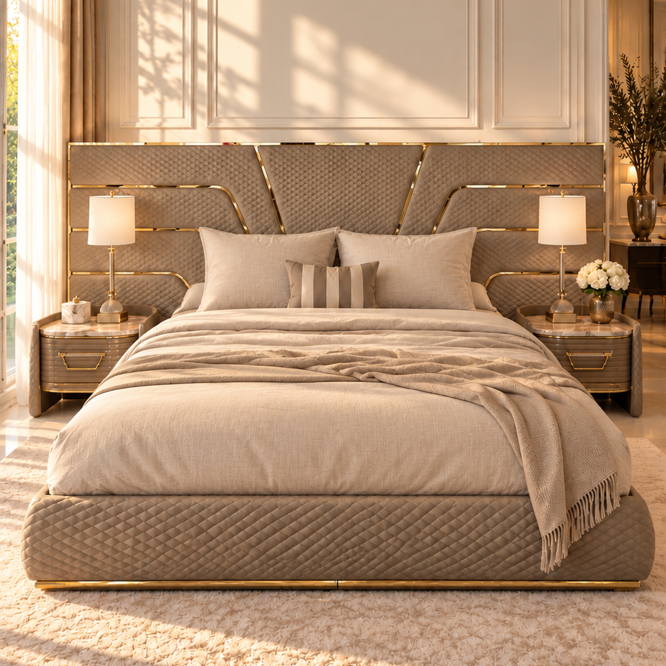 ZB- ROSSI KING BED SET