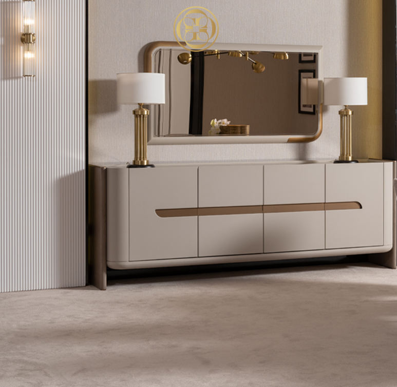 GB-MILANO SIDEBOARD AND MIRROR