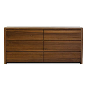 MB-BLANCHE DOUBLE DRESSER IN NATURAL WALNUT
