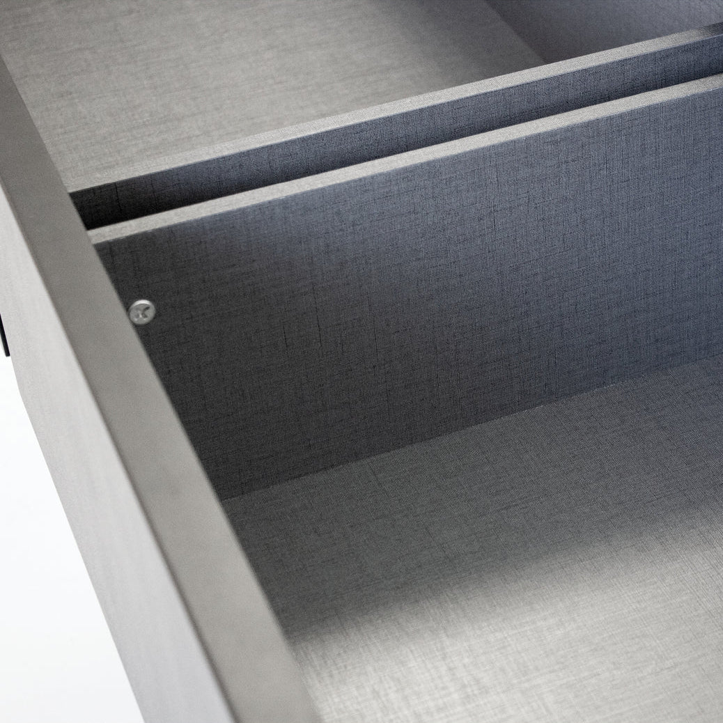 MB-CARBON DOUBLE DRESSER IN BLACK